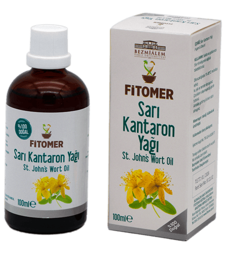 FİTOMER SARI KANTARON YAĞI 100 ML