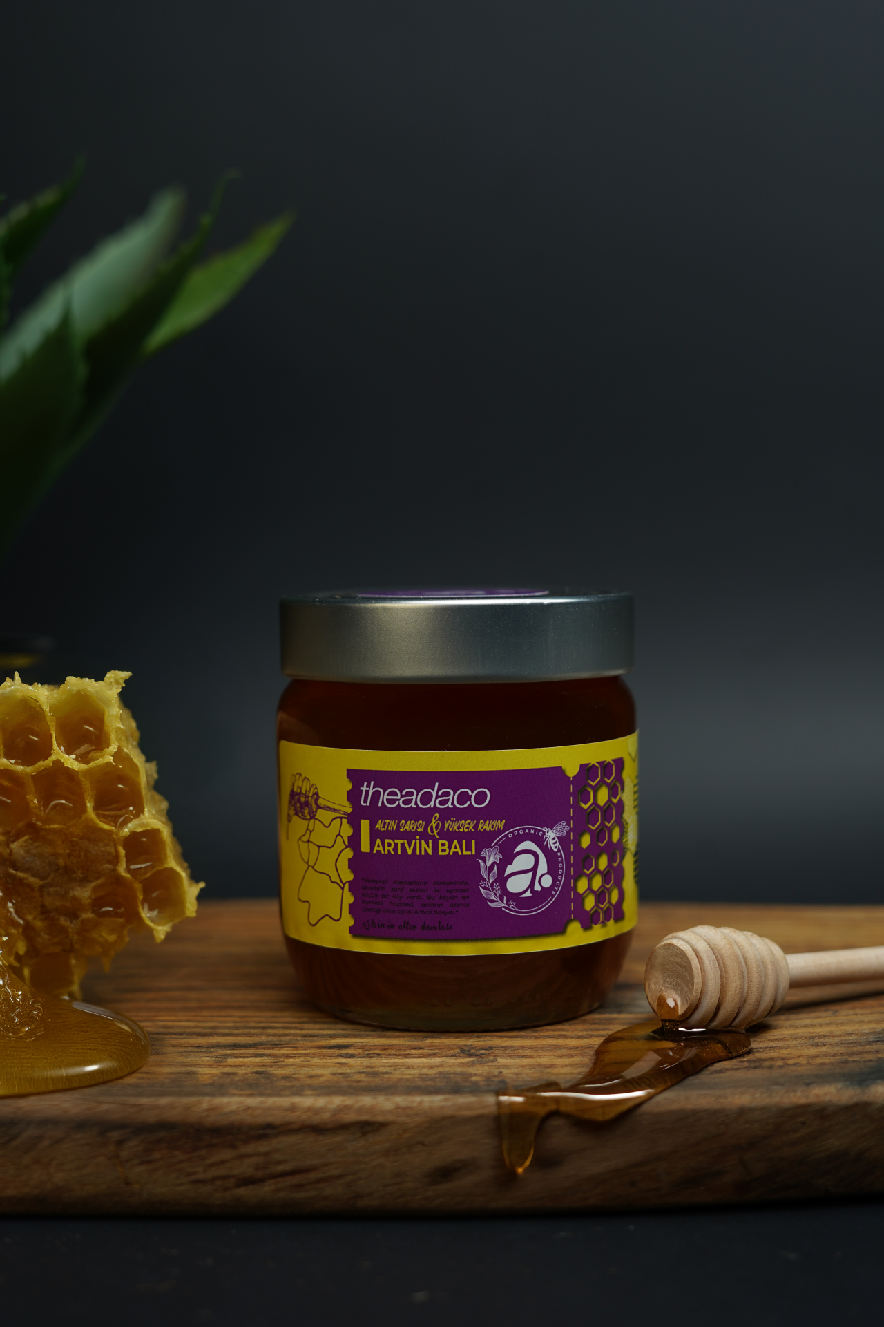 Theadaco Artvin Süzme Çiçek Balı 500 gr
